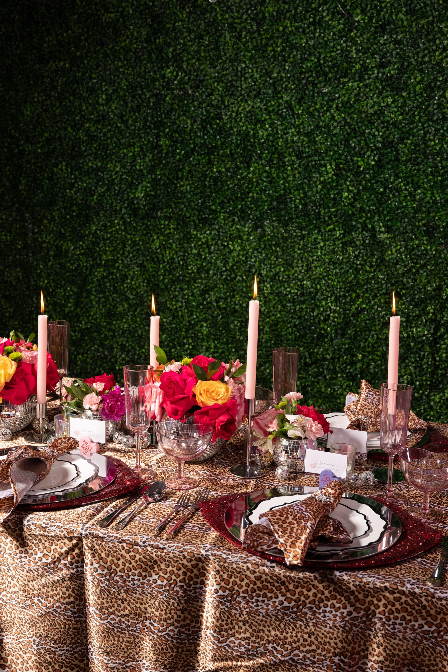 Wild Flirt Tablescape