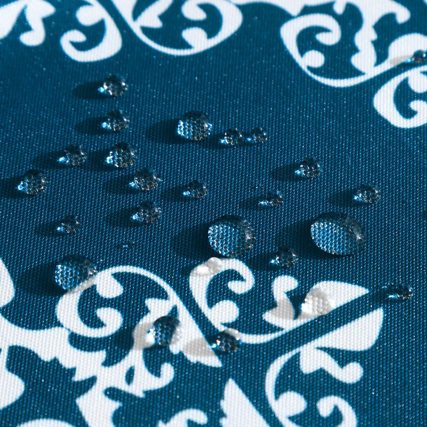 Blue Printed Table Cloth