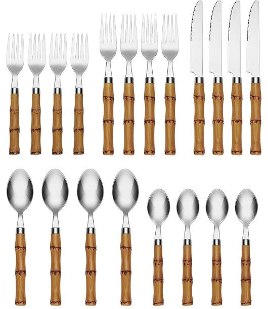 Bamboo Flatware Set