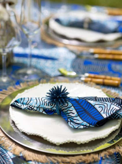 Boho Natural Jute with Fringe Placemats