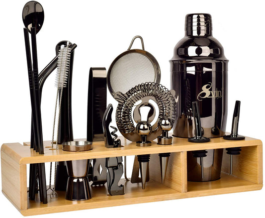 20 Pcs Stainless Steel Bartender Kit