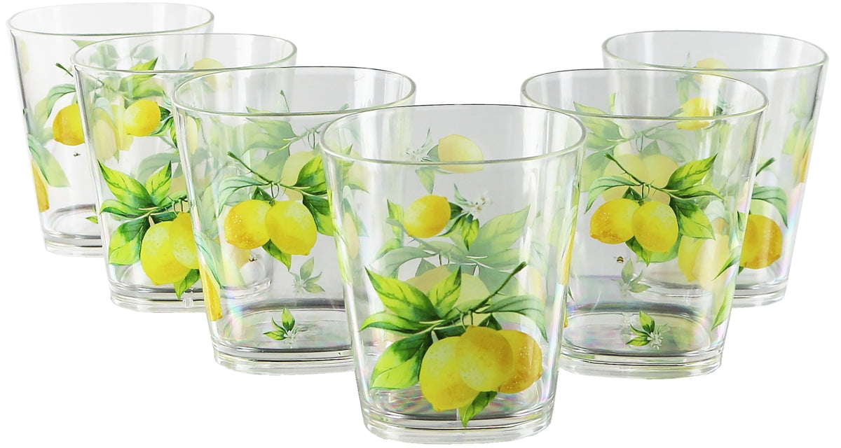 Lemon Drinkware Set