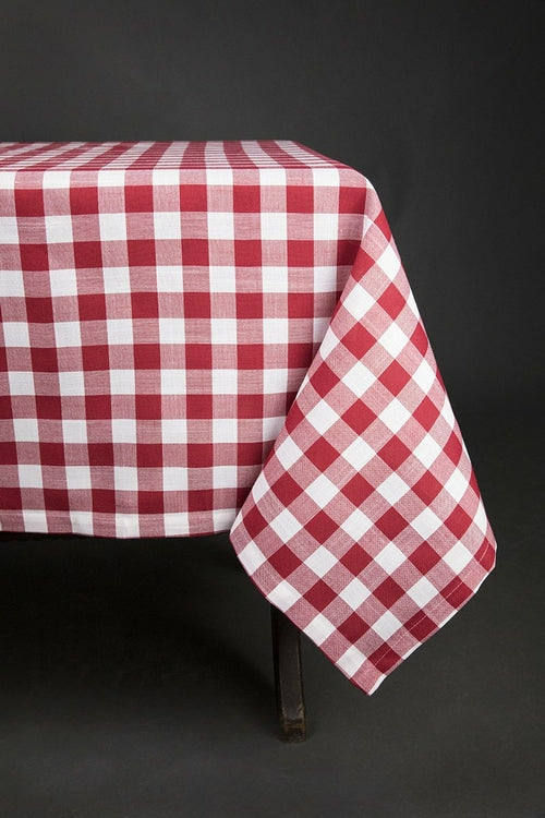 Gingham Check Tablecloths