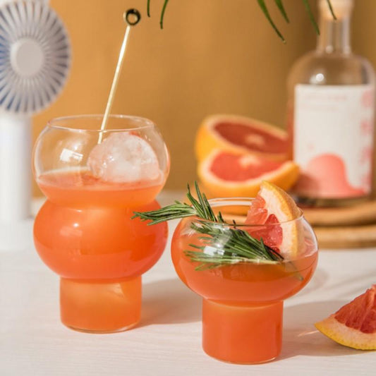 Bubble Drink Glasses
