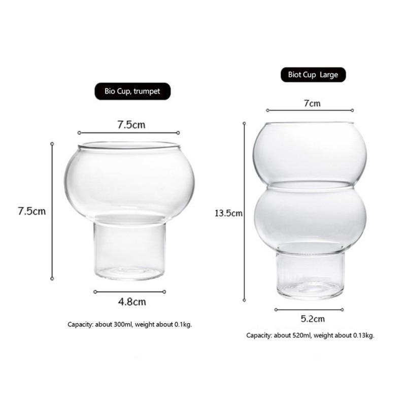 Bubble Drink Glasses