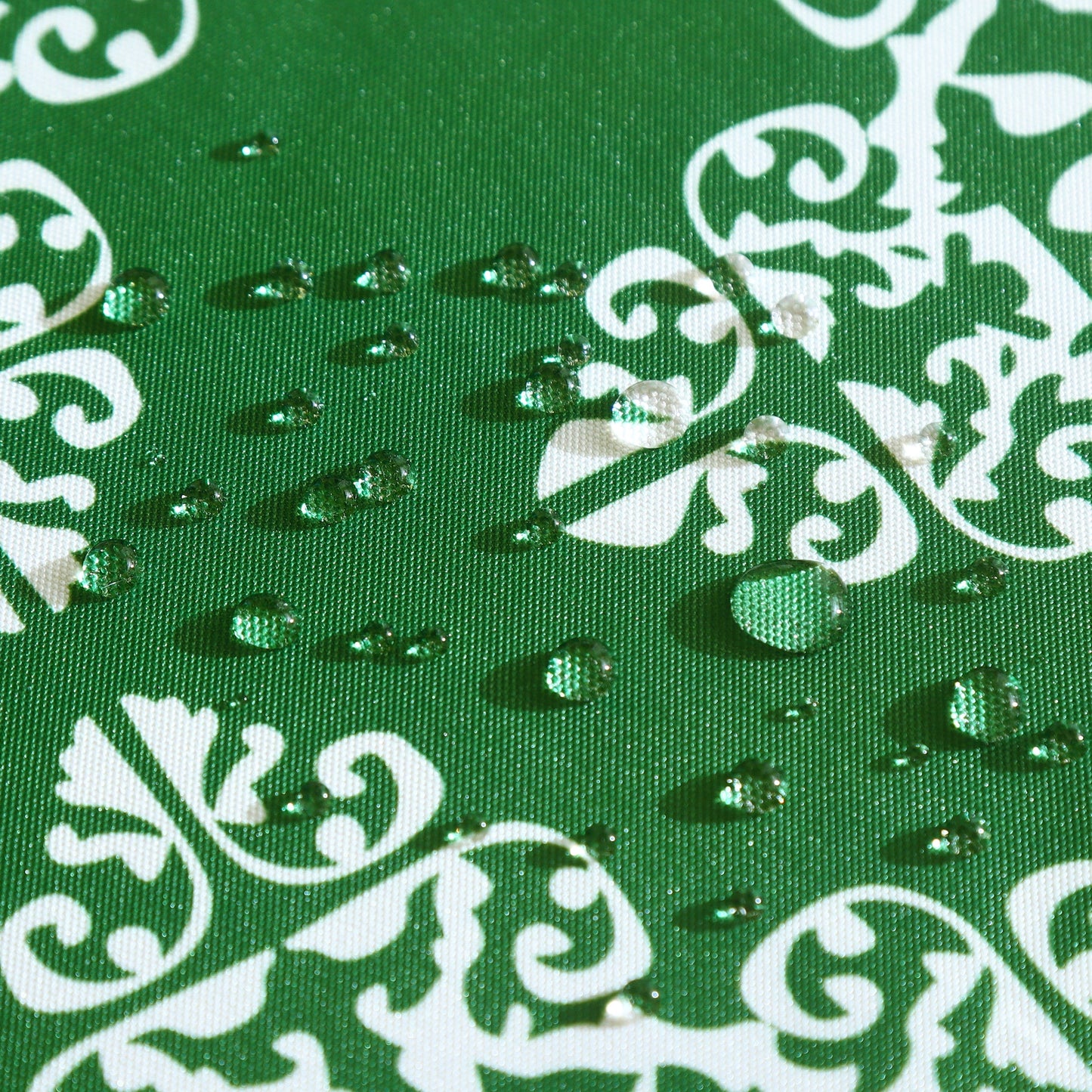 Green Printed Table Cloth