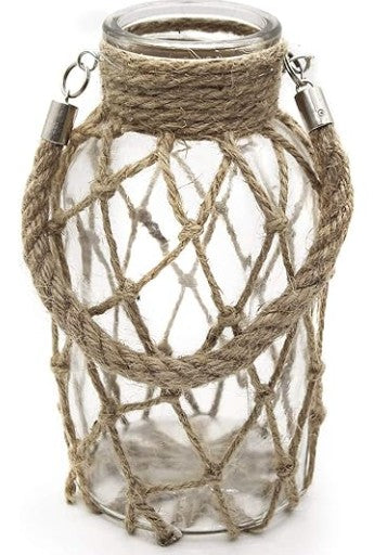 Nautical Mason Jar Vase