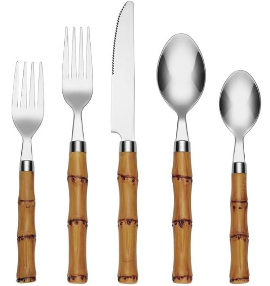 Bamboo Flatware Set