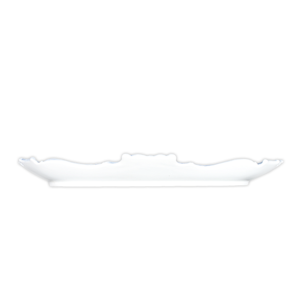 Onion Porcelain Embossed Tray