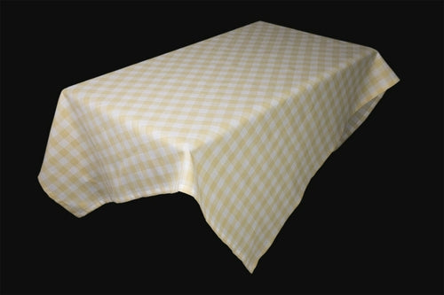 Gingham Check Tablecloths