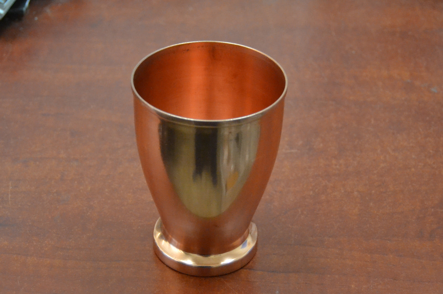 Copper Drinking Glass Cup